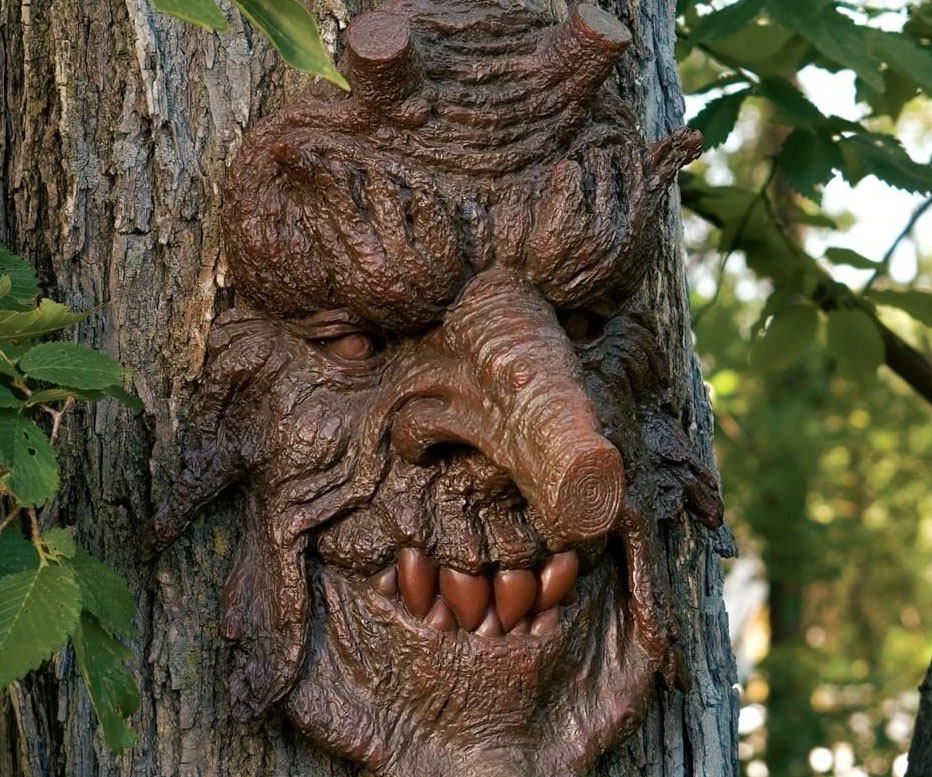 Devilish Tree Face