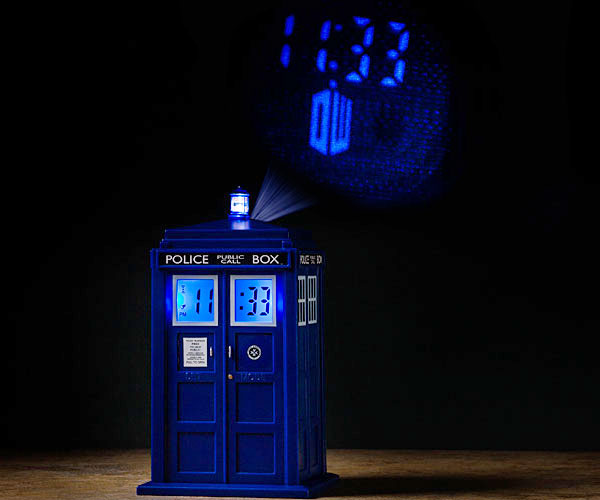 Doctor Who TARDIS Projector Clock