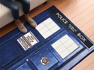 Doctor Who TARDIS Rug | Million Dollar Gift Ideas