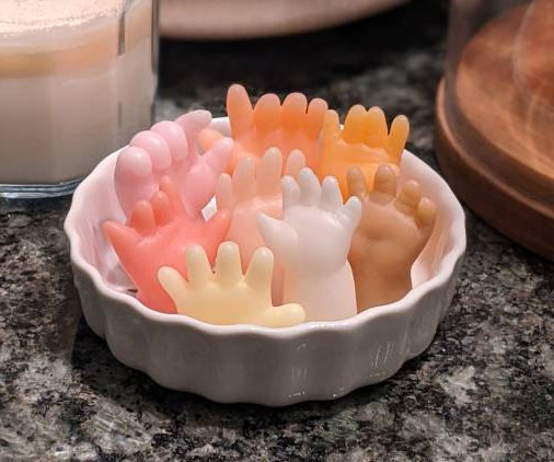 Doll Hand Shaped Soaps 1