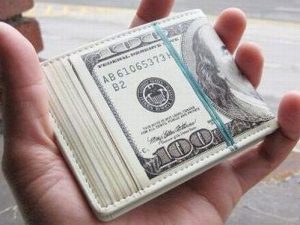 Dollar Stacks Wallet | Million Dollar Gift Ideas