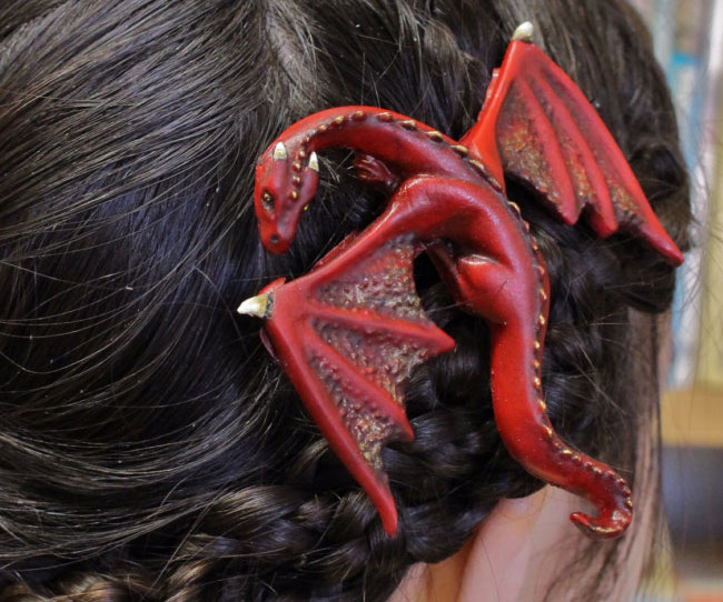 Dragon Hairclip 1
