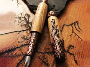 Dragon Wood Fountain Pen | Million Dollar Gift Ideas