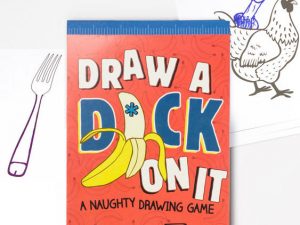 Draw A Dick On It Illustration Book | Million Dollar Gift Ideas