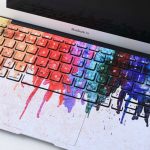 Dripping Paint MacBook Keyboard Cover