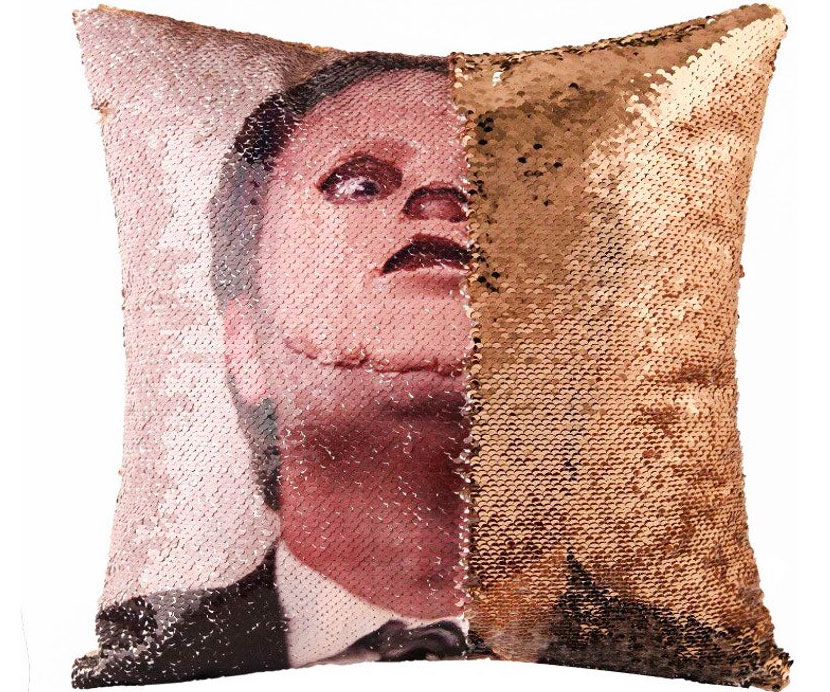 Dwight Schrute The Mask Sequin Pillow