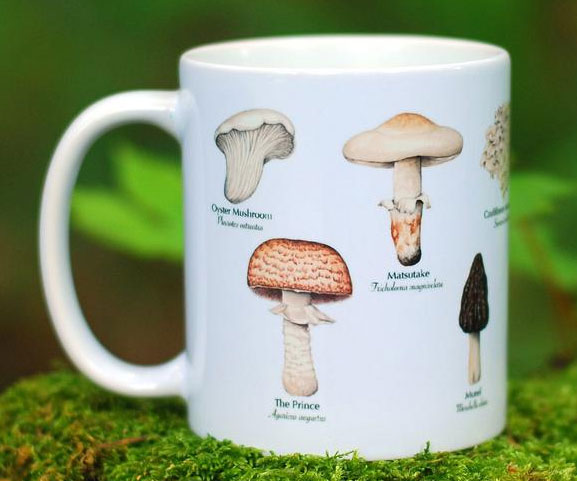 Edible Mushroom Species Mug