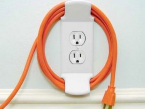Electric Cord Wall Cleat | Million Dollar Gift Ideas