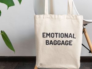 Emotional Baggage Tote Bag | Million Dollar Gift Ideas