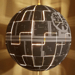 Exploding Death Star Lamp