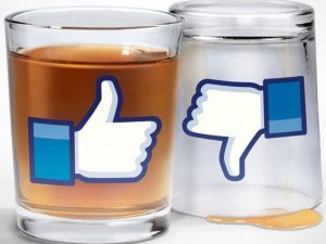 Facebook Like Shot Glasses | Million Dollar Gift Ideas