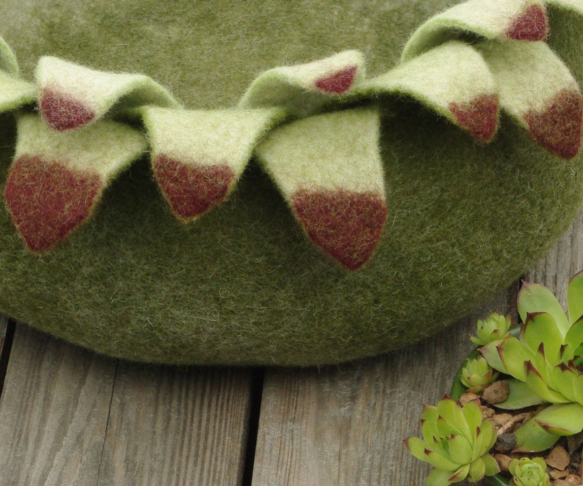 Felted Cat Bed 1