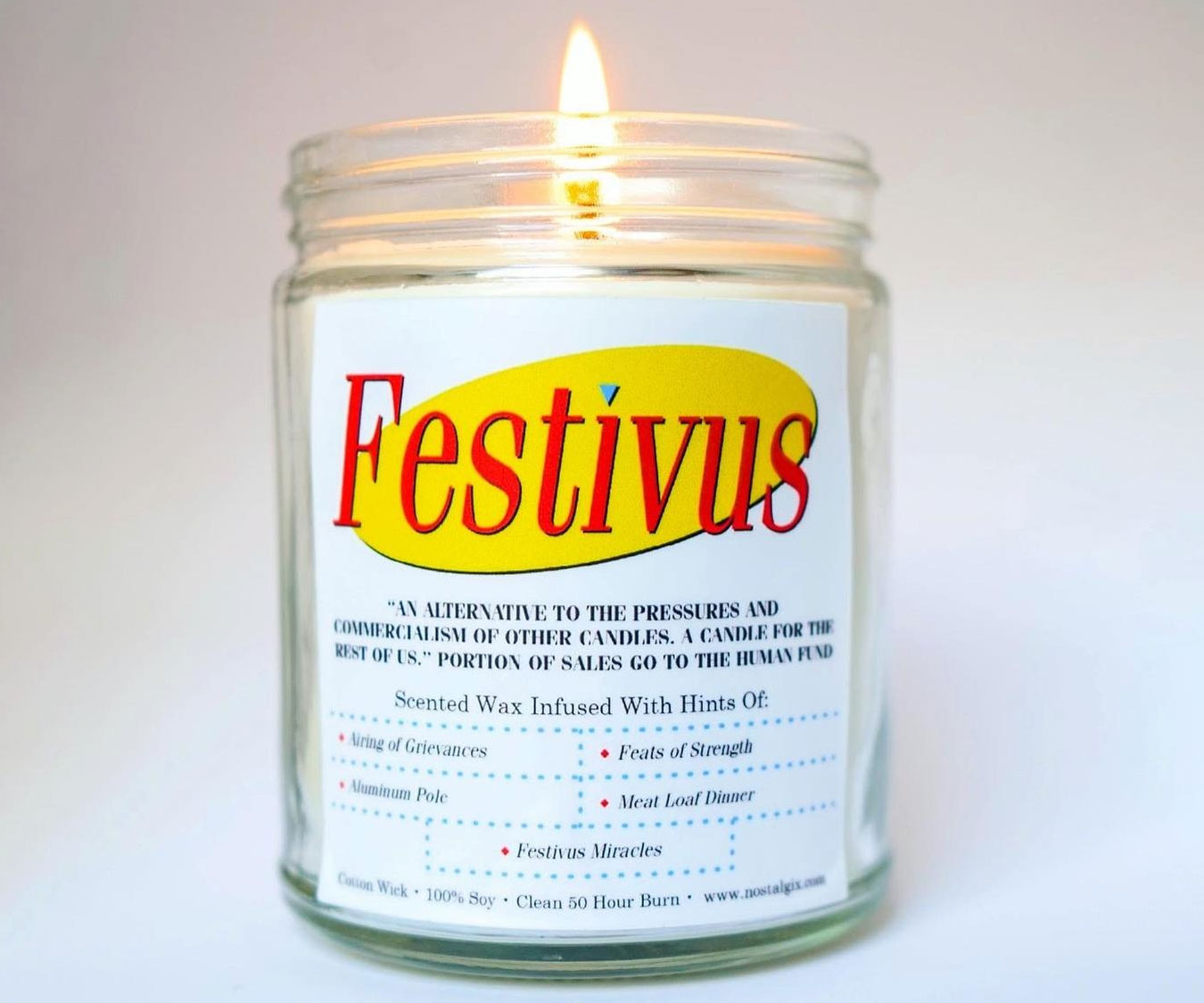 Festivus Holiday Candle 1