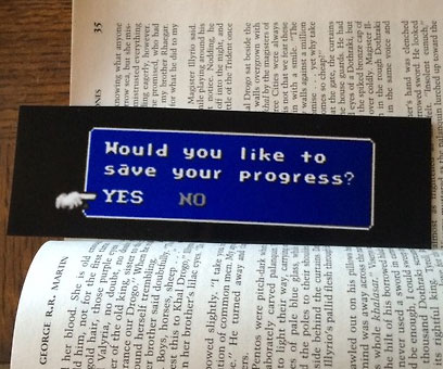 Final Fantasy Save Bookmark