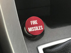 Fire Missiles Cigarette Lighter Button | Million Dollar Gift Ideas