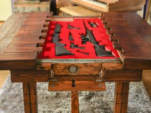 Firearm Cabinet Table | Million Dollar Gift Ideas