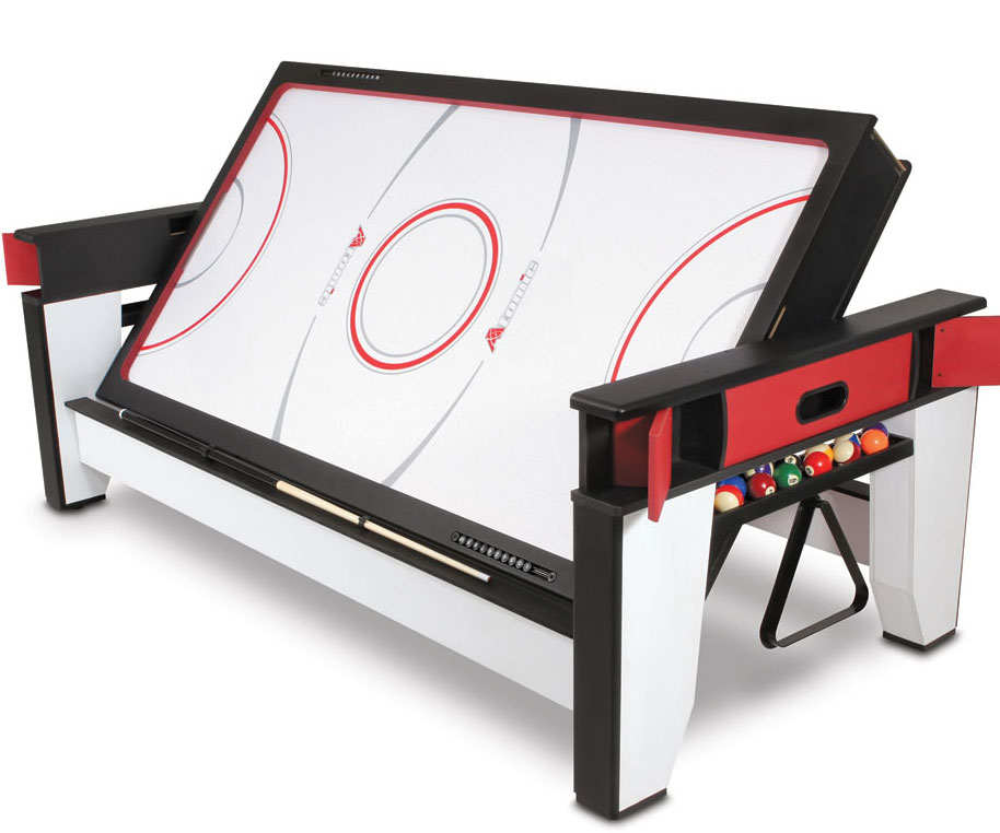 Flippable Air Hockey To Billiards Table
