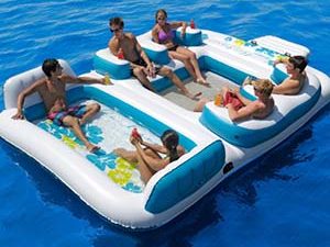 Floating Island Raft | Million Dollar Gift Ideas