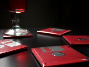 Floppy Disk Coasters | Million Dollar Gift Ideas