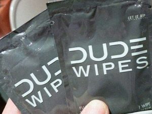 Flushable Wipes For Dudes 1
