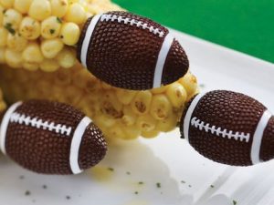 Football Shaped Corn Holders | Million Dollar Gift Ideas