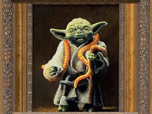 Framed Star Wars Paintings | Million Dollar Gift Ideas
