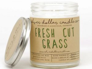 Fresh Cut Grass Scented Candle | Million Dollar Gift Ideas