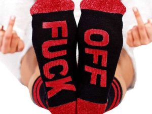 Fuck Off Socks | Million Dollar Gift Ideas