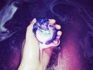 Galaxy Bath Bomb | Million Dollar Gift Ideas