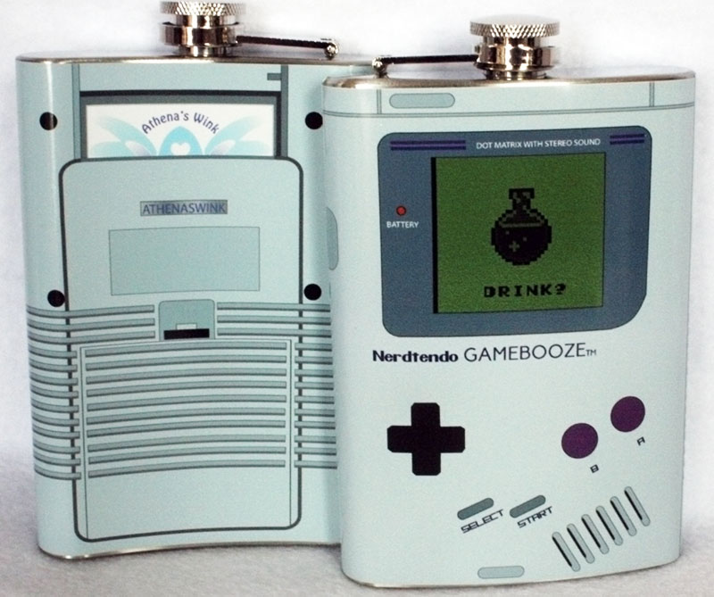 Game Boy Flask