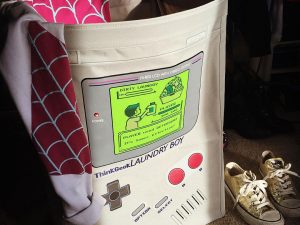Game Boy Laundry Hamper | Million Dollar Gift Ideas
