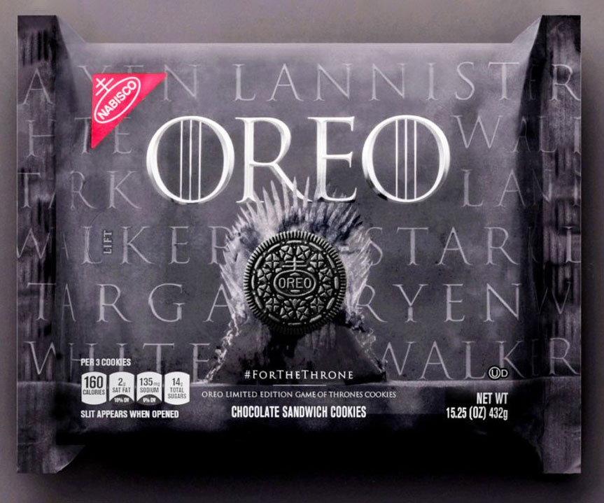 Game Of Thrones Oreo Cookies