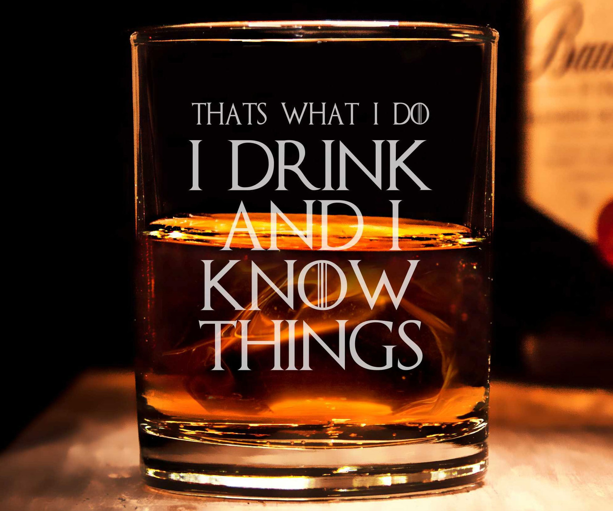 Game Of Thrones Whiskey Glass