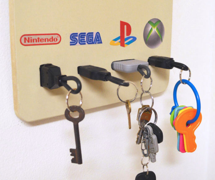 Gamer Themed Key Chain Holders