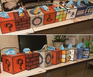 Geeky Tissue Boxes