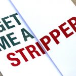 Get Me A Stripper Foldout Card