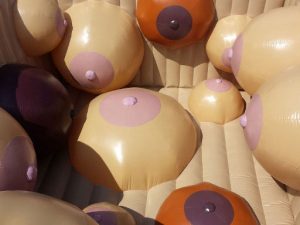 Giant Boobies Bounce House | Million Dollar Gift Ideas