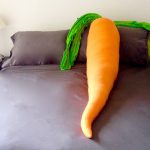 Giant Carrot Body Pillow 1