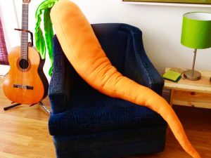 Giant Carrot Body Pillow | Million Dollar Gift Ideas
