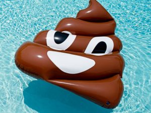 Giant Poop Emoji Pool Float | Million Dollar Gift Ideas