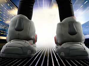 Giant Robot Slippers | Million Dollar Gift Ideas