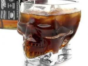 Glass Skull Drinking Cup | Million Dollar Gift Ideas