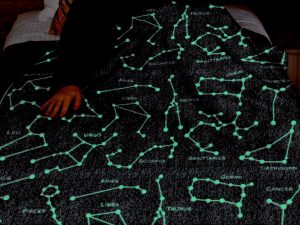 Glow In The Dark Constellation Blanket | Million Dollar Gift Ideas