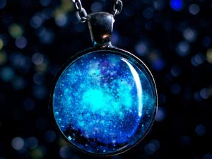 Glow In The Dark Galaxy Necklace | Million Dollar Gift Ideas