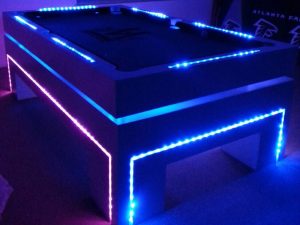 Glow In The Dark Pool Table | Million Dollar Gift Ideas