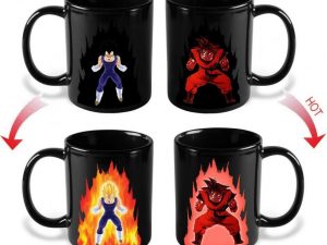 Goku Amp Vegeta Heat Reactive Coffee Mugs 1