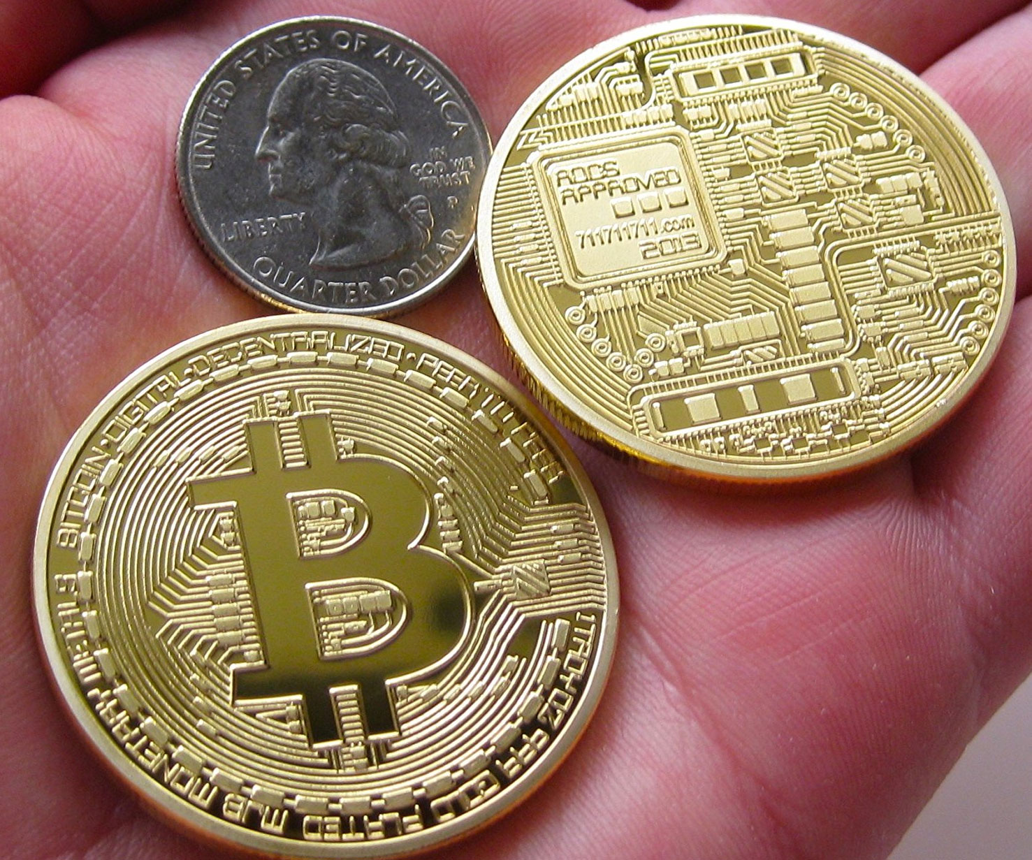 Gold Plated Bitcoins
