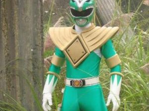 Green Power Ranger Costume 1