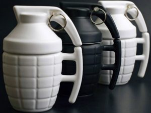 Grenade Coffee Mugs | Million Dollar Gift Ideas