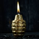 Grenade Oil Lamp 1